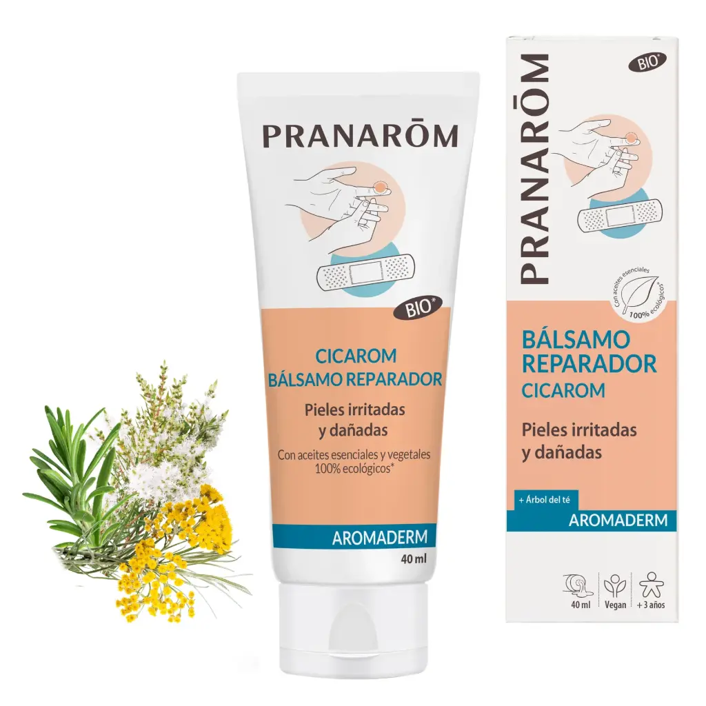 [31269] PRANAROM AROMADERM CICAROM BALSAMO REPARADOR BIO (ECO) 40 ML
