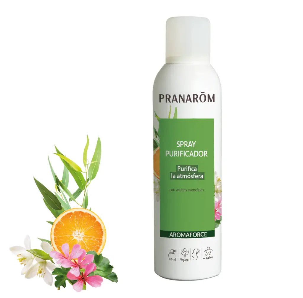 [33606] PRANAROM AROMAFORCE SPRAY PURIFICADOR NARANJA RAVINTSA BIO 1