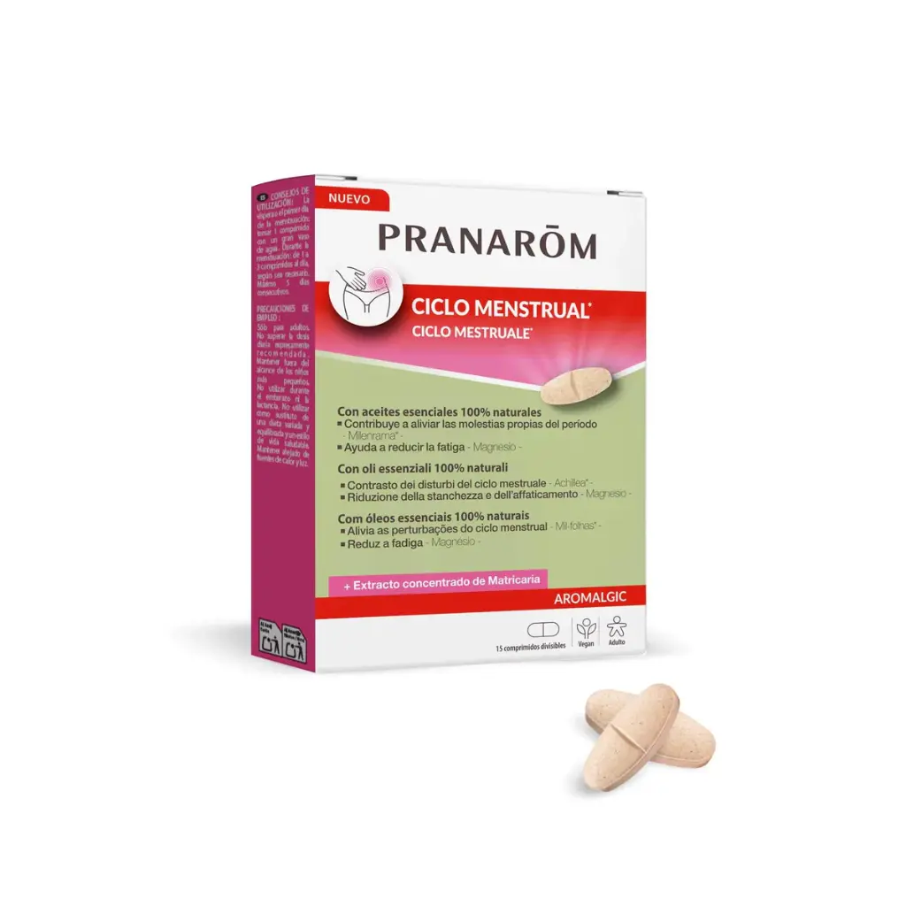 Pranarom Aromalgic Ciclo Menstrual 15 Comp