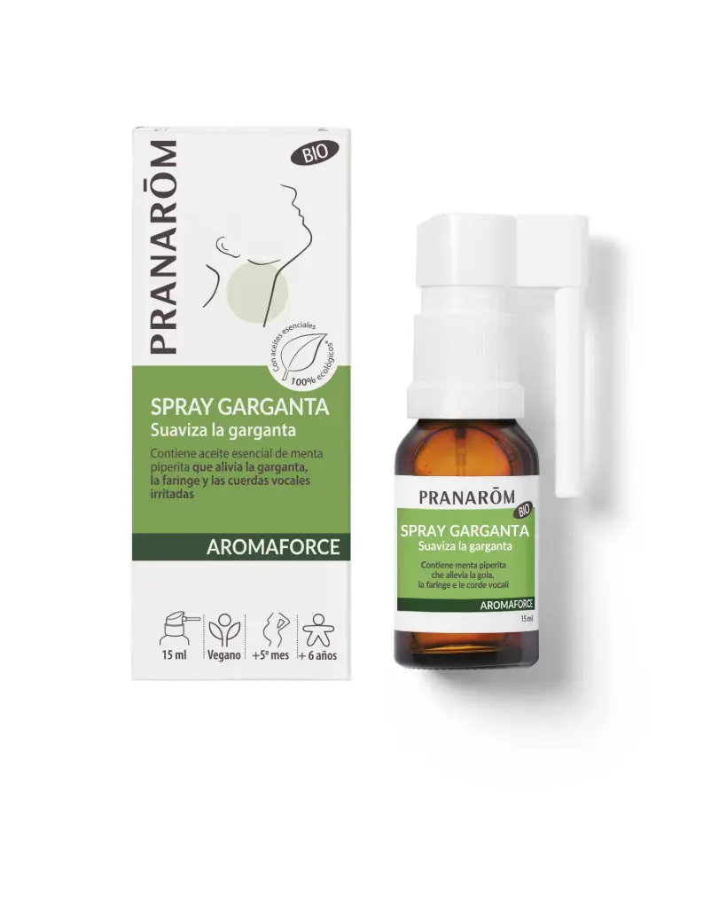 [182339] Pranarom Aromaforce Bio Spray Garganta 15 Ml