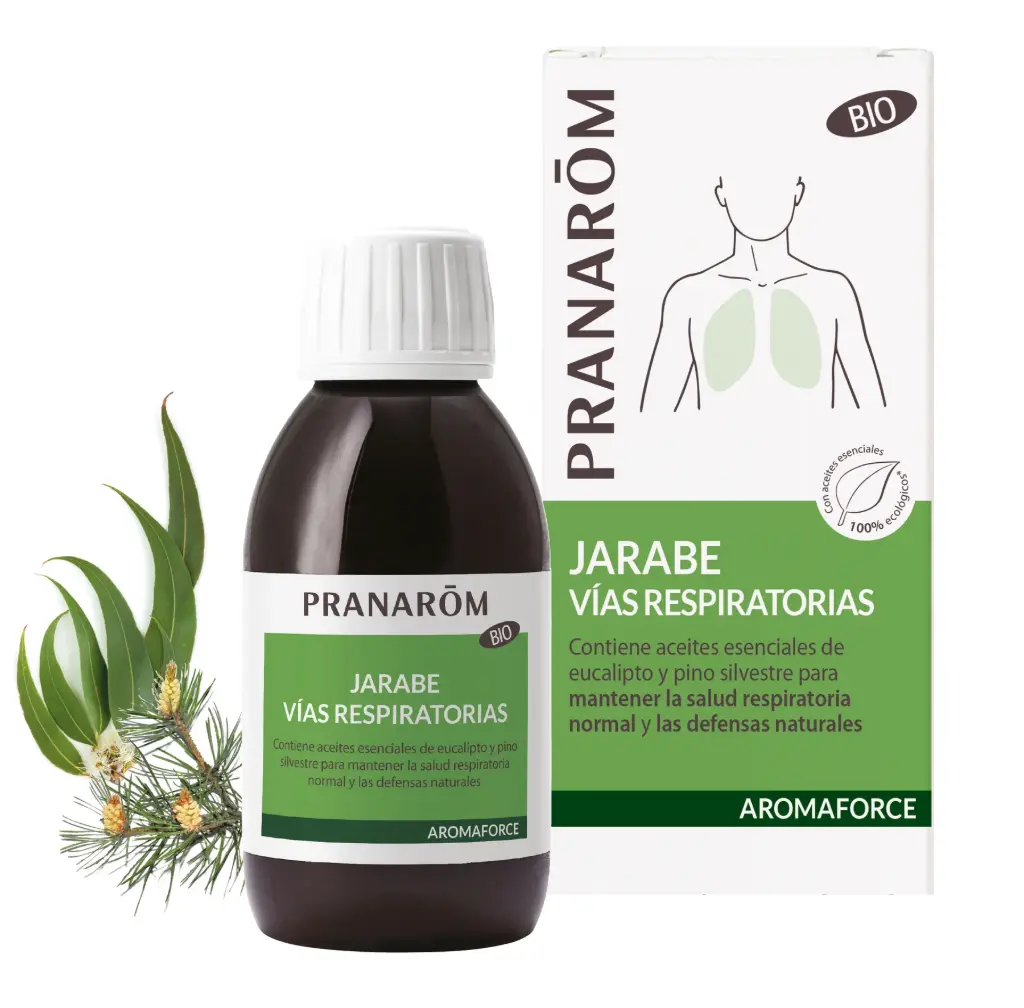 [194073] PRANAROM AROMAFORCE JARABE VIAS RESPIRATORIAS BIO 150 ML
