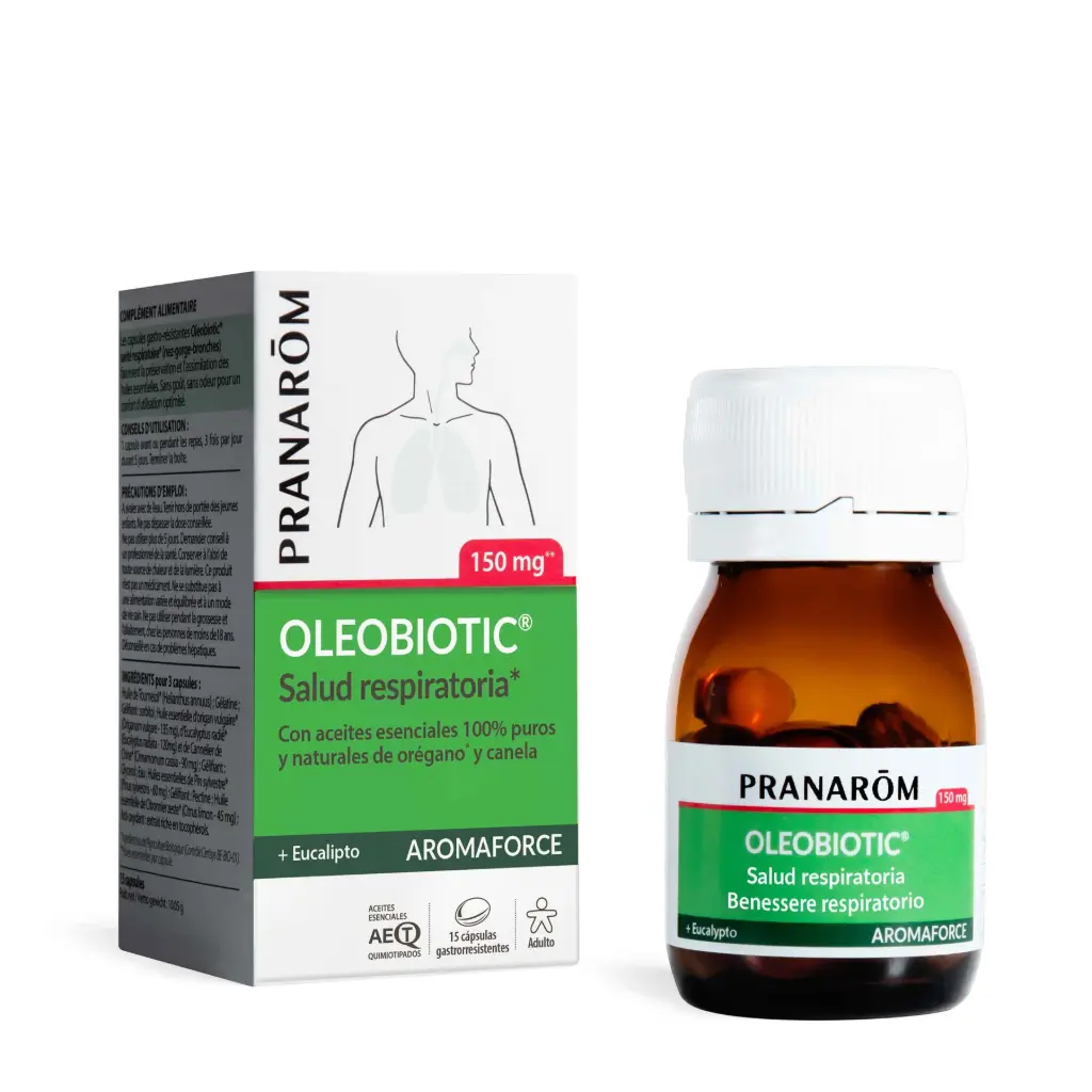[214348] PRANAROM OLEOBIOTIC SALUD RESPIRATORIA 15 CAPSULAS