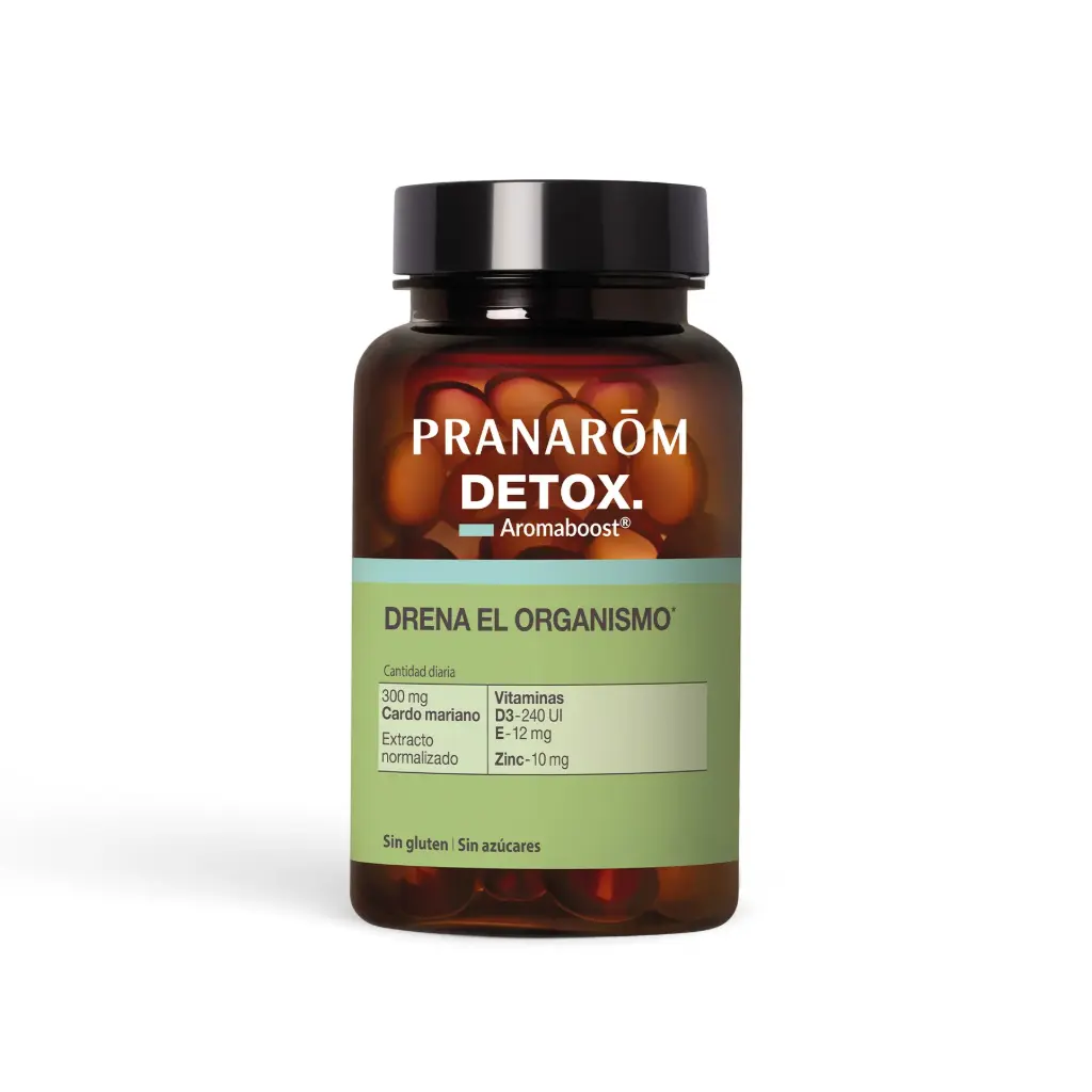 Pranarom Aromaboost Detox 60 Capsulas
