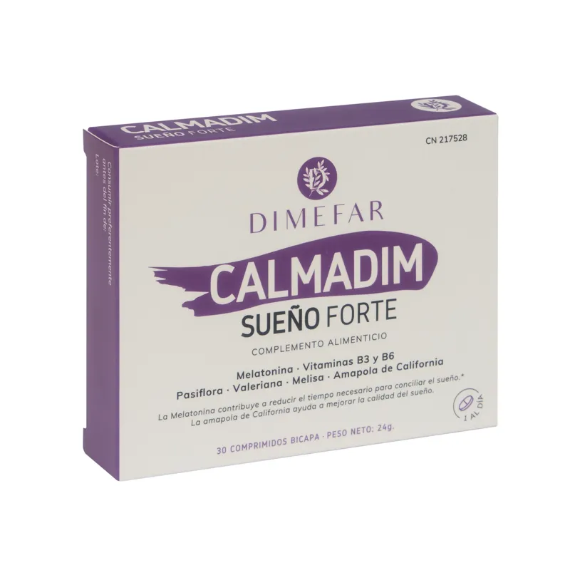Dimefar Calmadim Sueño Forte 30 Comp