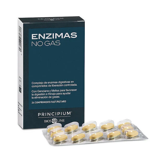 [214826] Enzimas No Gas Principium 24 Comprimidos Fast Retard
