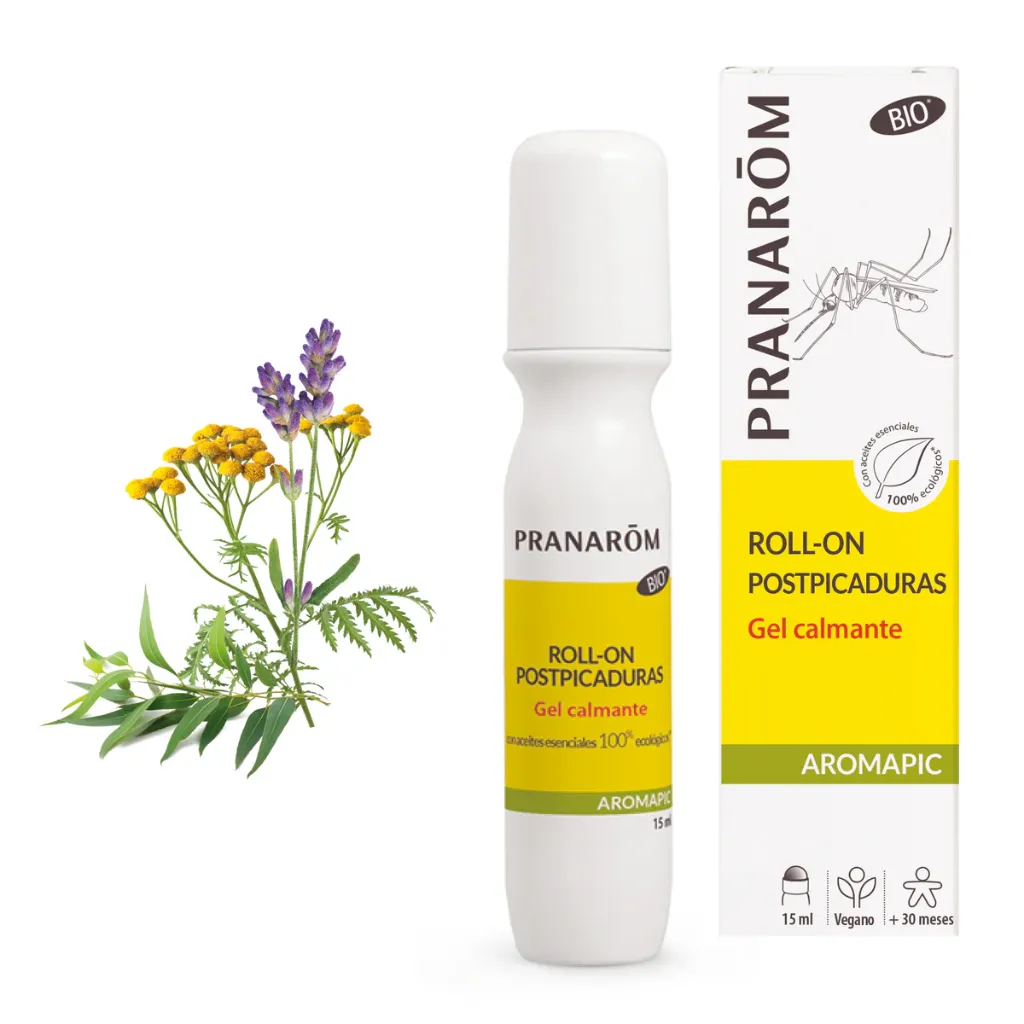 Pranarom Aromapic Roll-on Postpicaduras Gel Calmante Bio Eco