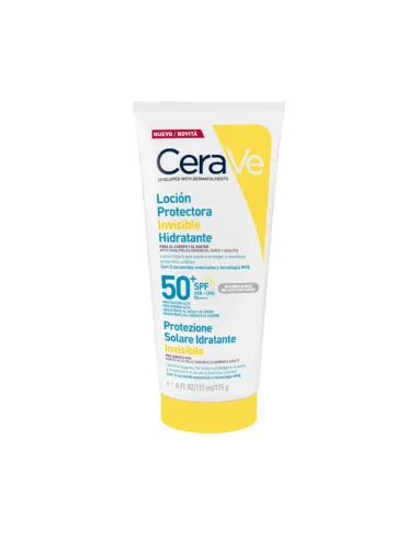 [221199] Cerave Locion Protectora Invisible Hidratante Spf 50 177 Ml