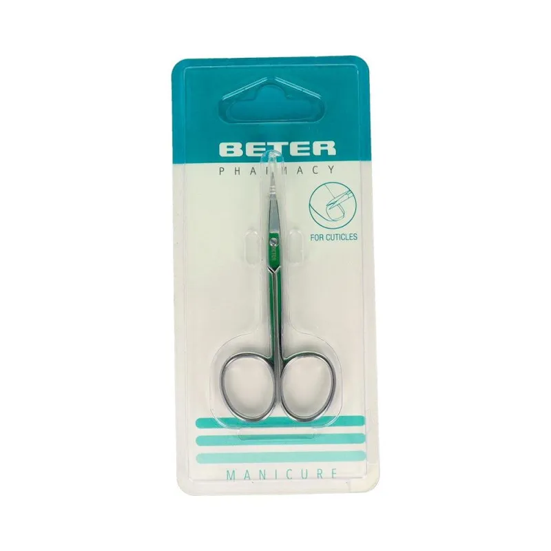 Beter Tijera Piel Curva Inox 24110