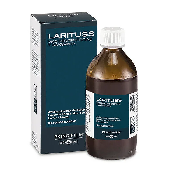 Principium Larituss Vias Respiratorias Y Garganta Gel Fluido 1 Frasco 120 Ml